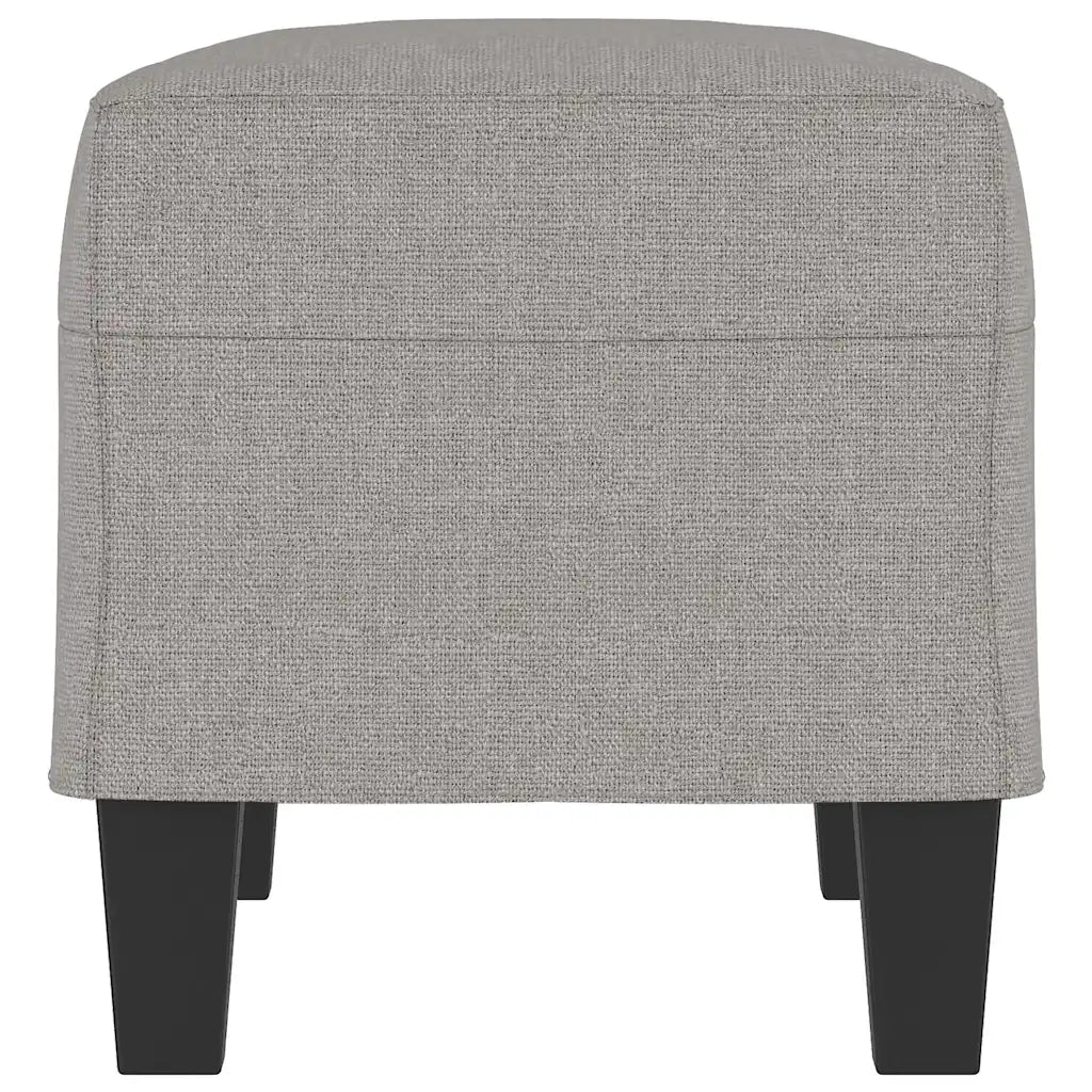 Panca Grigio chiaro 70x35x41 cm in Tessuto 349431