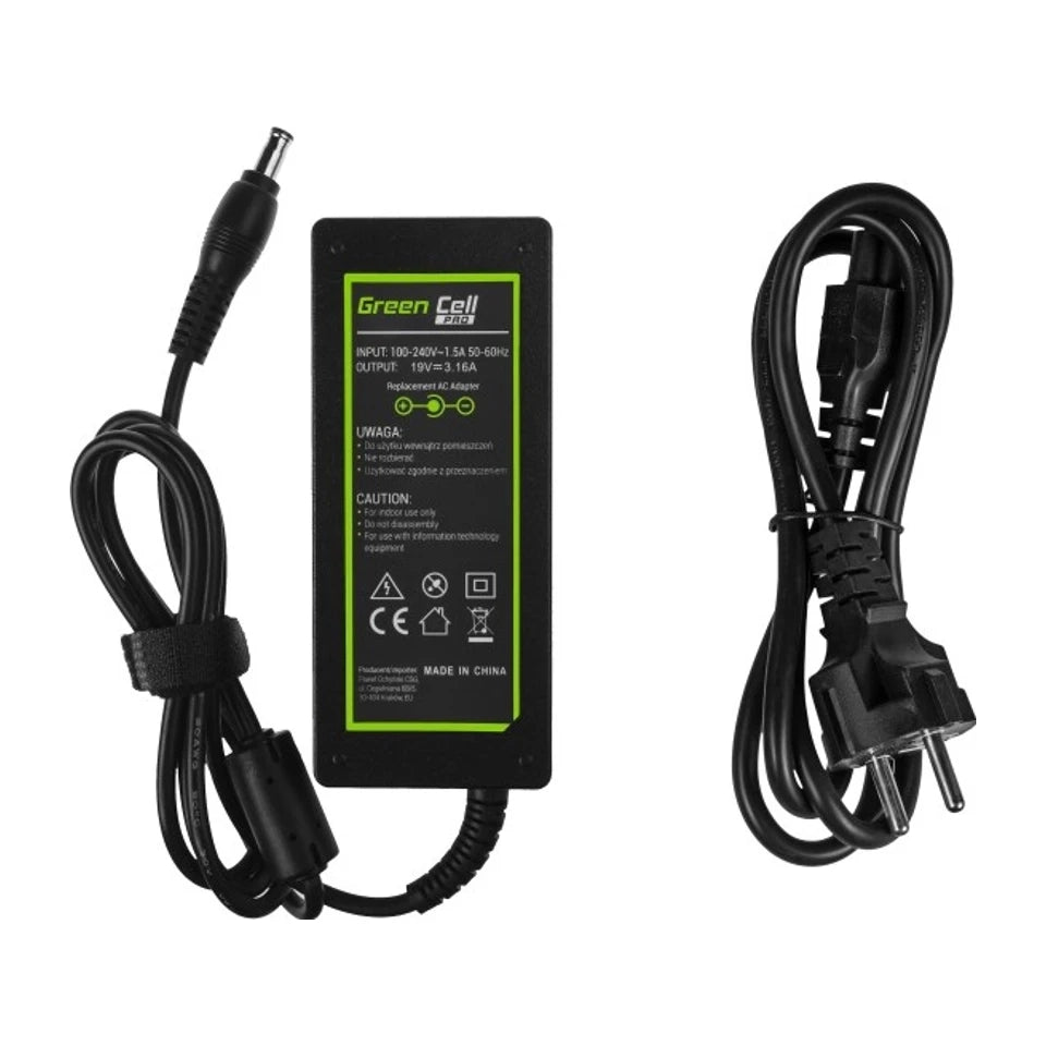 Adattatore/inverter Green Cell AD20P da interno 60 W nero