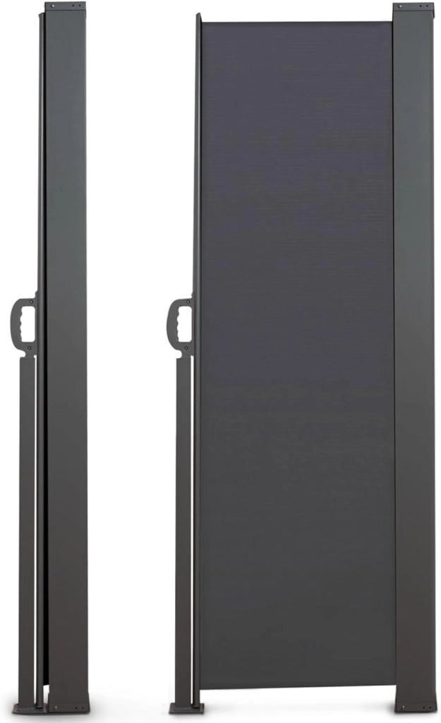 Tenda Sole Laterale Retrattile 180 x 400 cm Grigio Antracite