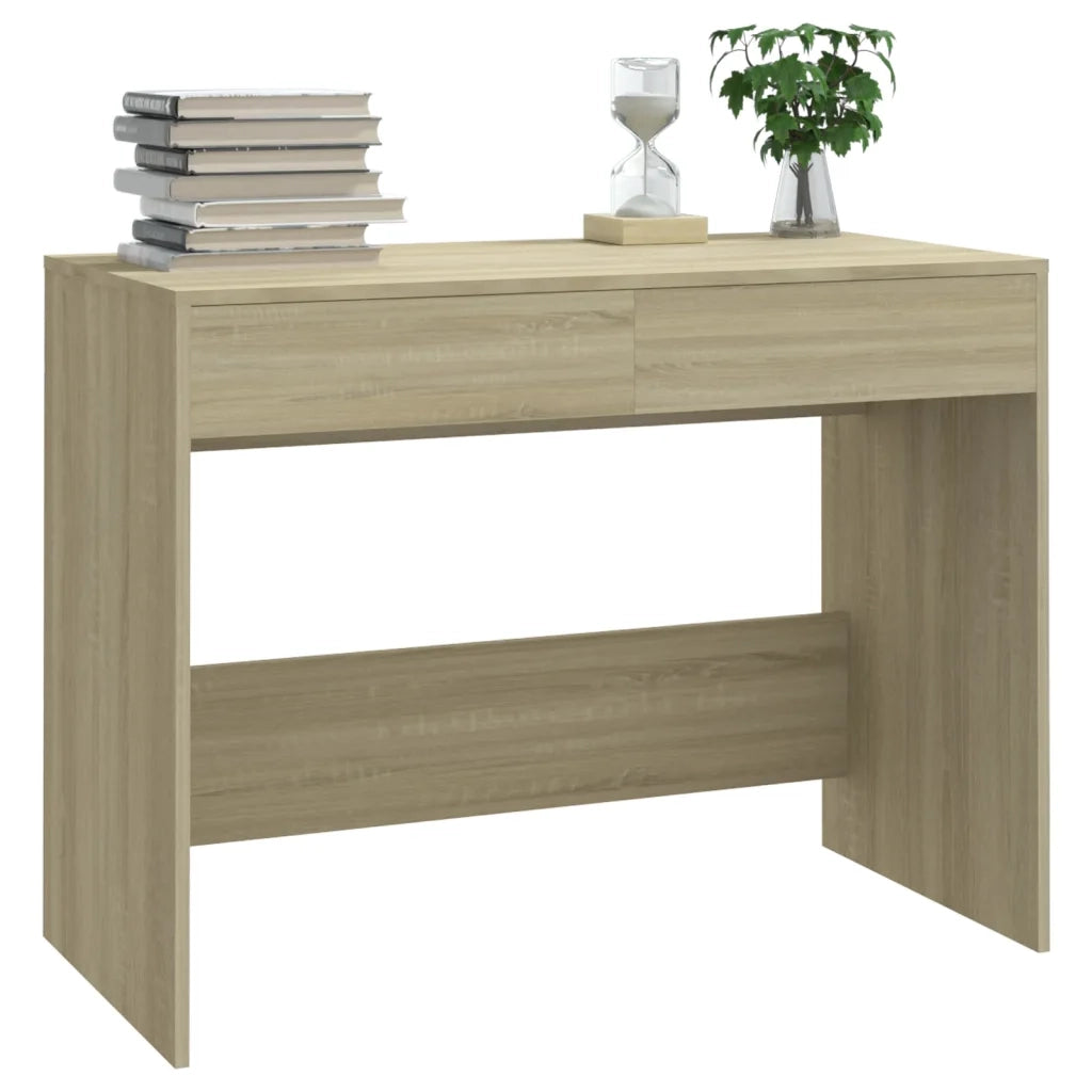 Scrivania Rovere Sonoma 101x50x76,5 cm in Truciolato 809560