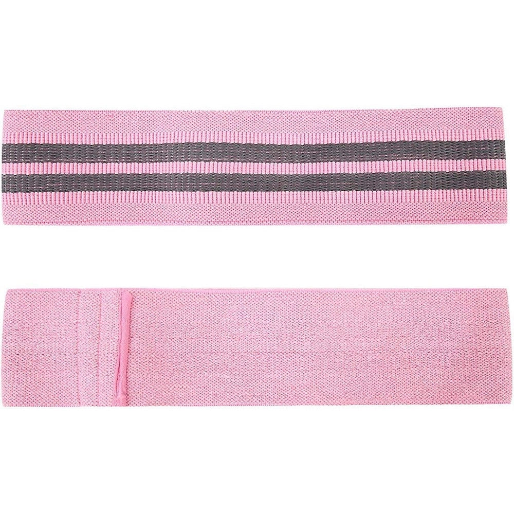 Trade Shop - Fascia Elastica Esercizi Bande Resistenza Allenamento Yoga Fitness Antiscivolo - Nero   M