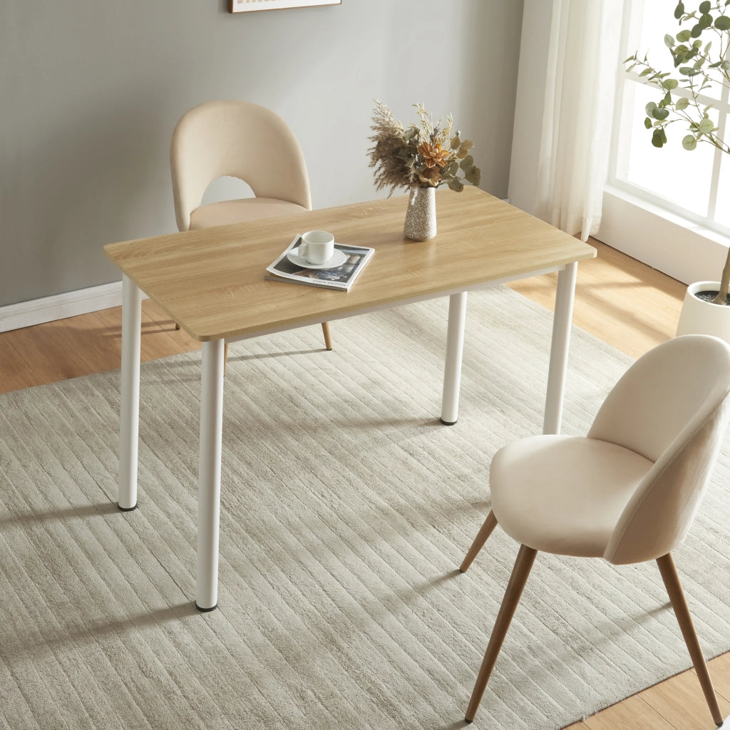 Tavolo da Pranzo Tammela 120 x 60 cm Effetto Rovere [en.casa]