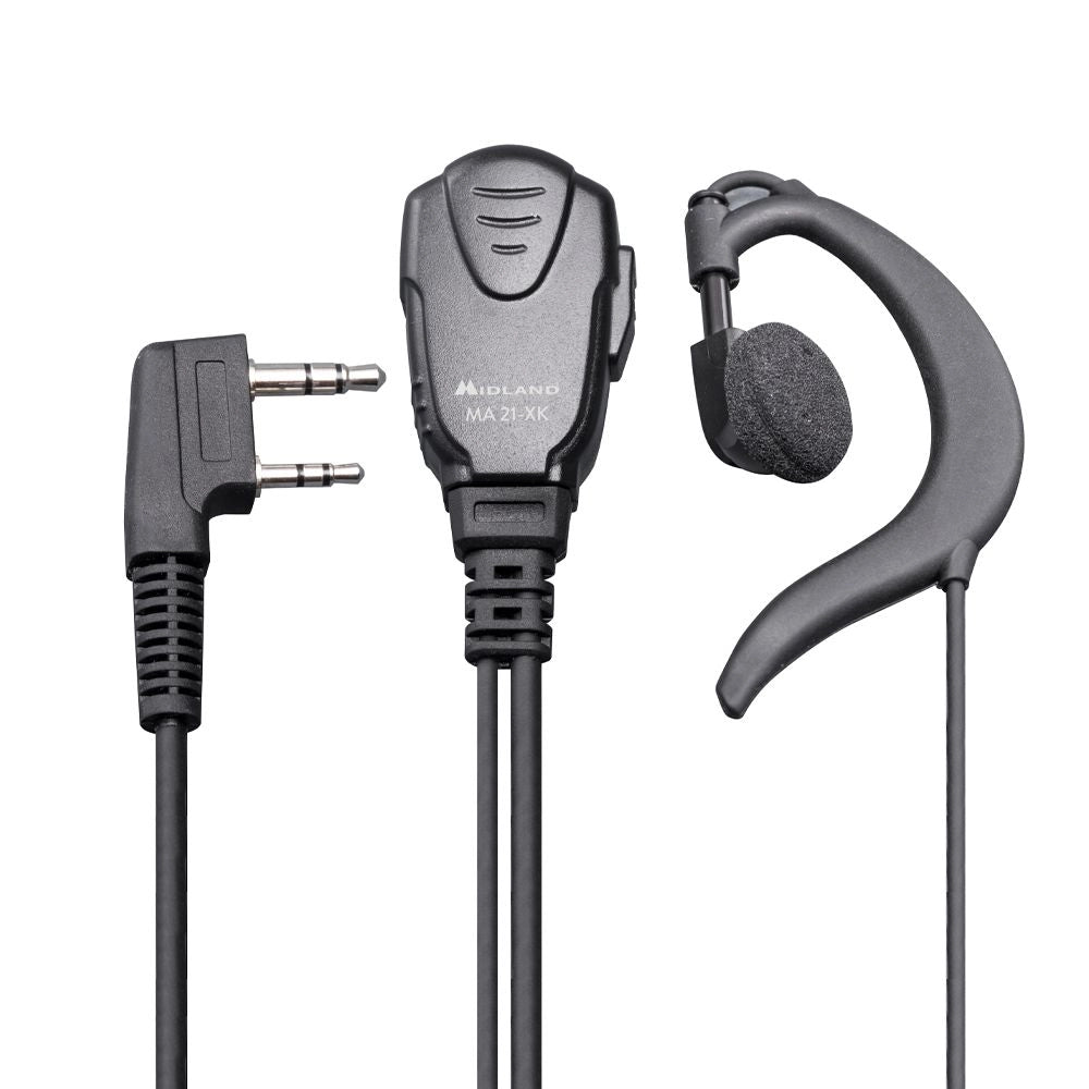 Microfono/auricolare Midland 2 pin Kenwood MA21-XK C709.06