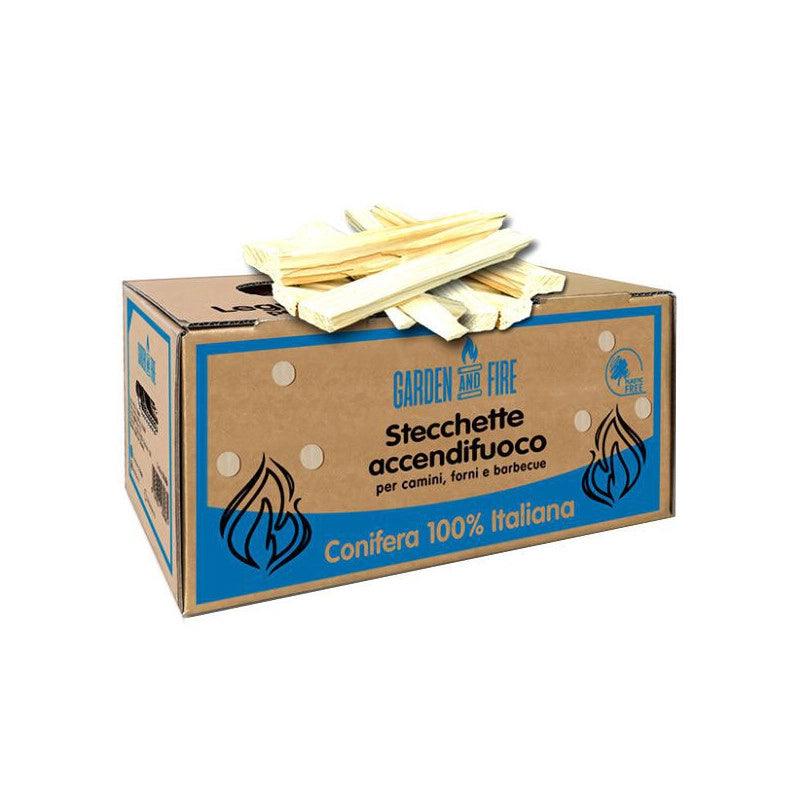 Legno Stecchette Accendifuoco Kg 2,5 Garden Fire