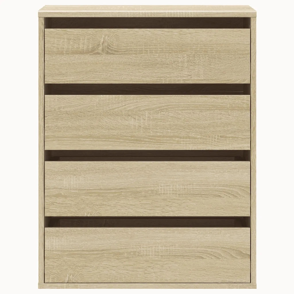 Cassettiera Angolare Rovere Sonoma 60x41x76cm Legno Multistrato CFW1385603