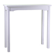 Tavolo esposizione legno nantes bianco rettangolare cm 154x46h100