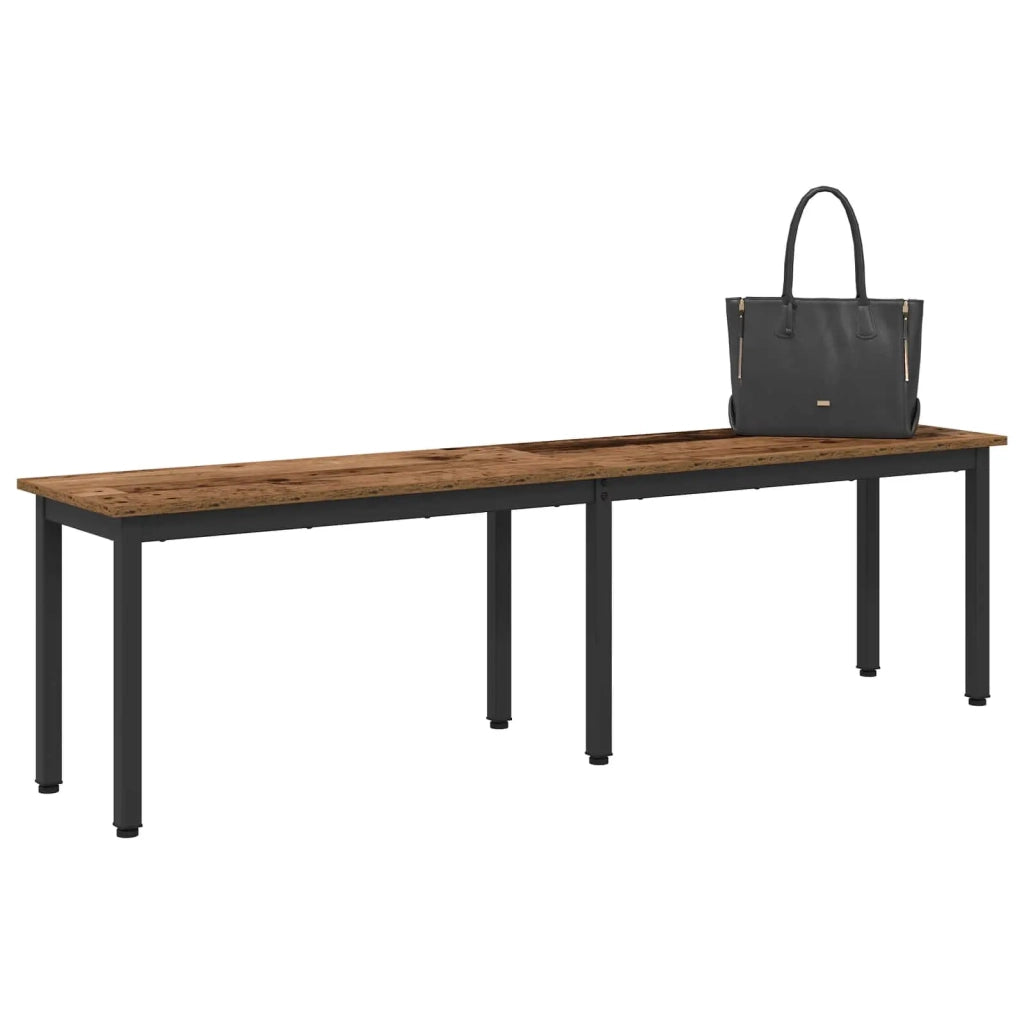 panchina Legno vecchio 160 x 35 x 45 cm Legno multistrato