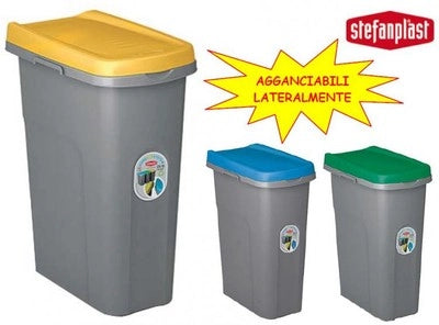 PATTUMIERA RACCOLTA DIFFERENZIATA ECO SYSTEM Lt. 40 CM. 45x27x61H