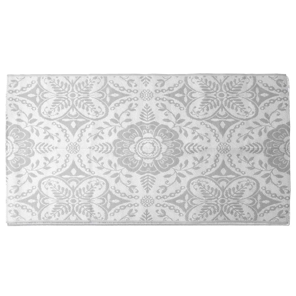 Tappeto da Esterni ARAKIL Grigio Chiaro 160x230 cm in PP CFW6965914