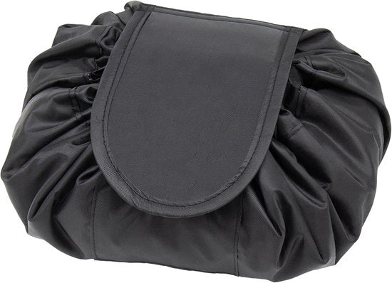 Organizzatore di bellezza, borsa cosmetica, organizzatore unico con disegno a cintura per scarpe, borsa per bellezza per donne pigre
