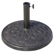 Base per Parasole in Resina ¨C zephmum ¨C Bronzo ? 49 cm 14 kg