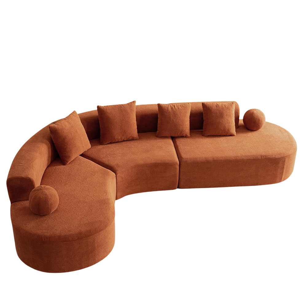 Divano a nuvola senza struttura - Xylo - 327 cm alto L confortevole