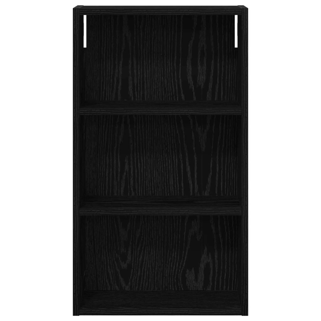 Armadio da bagno a muro Rovere Nero 40 x 14 x 70 cm