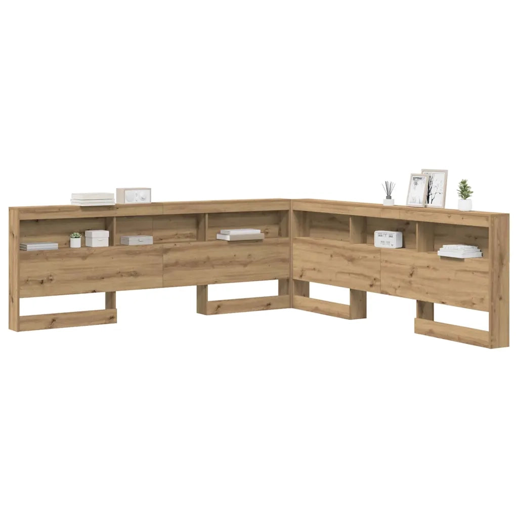 Testata contenitore Rovere artigianale 180 cm Legno multistrato 3335516