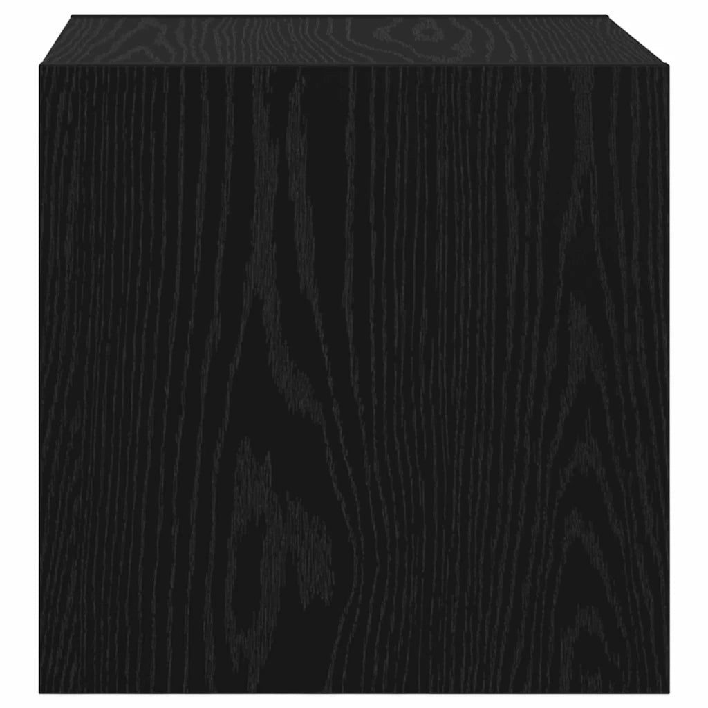 Armadietto a muro 2 pcs Rovere Nero 37 x 37 x 37 cm 875077