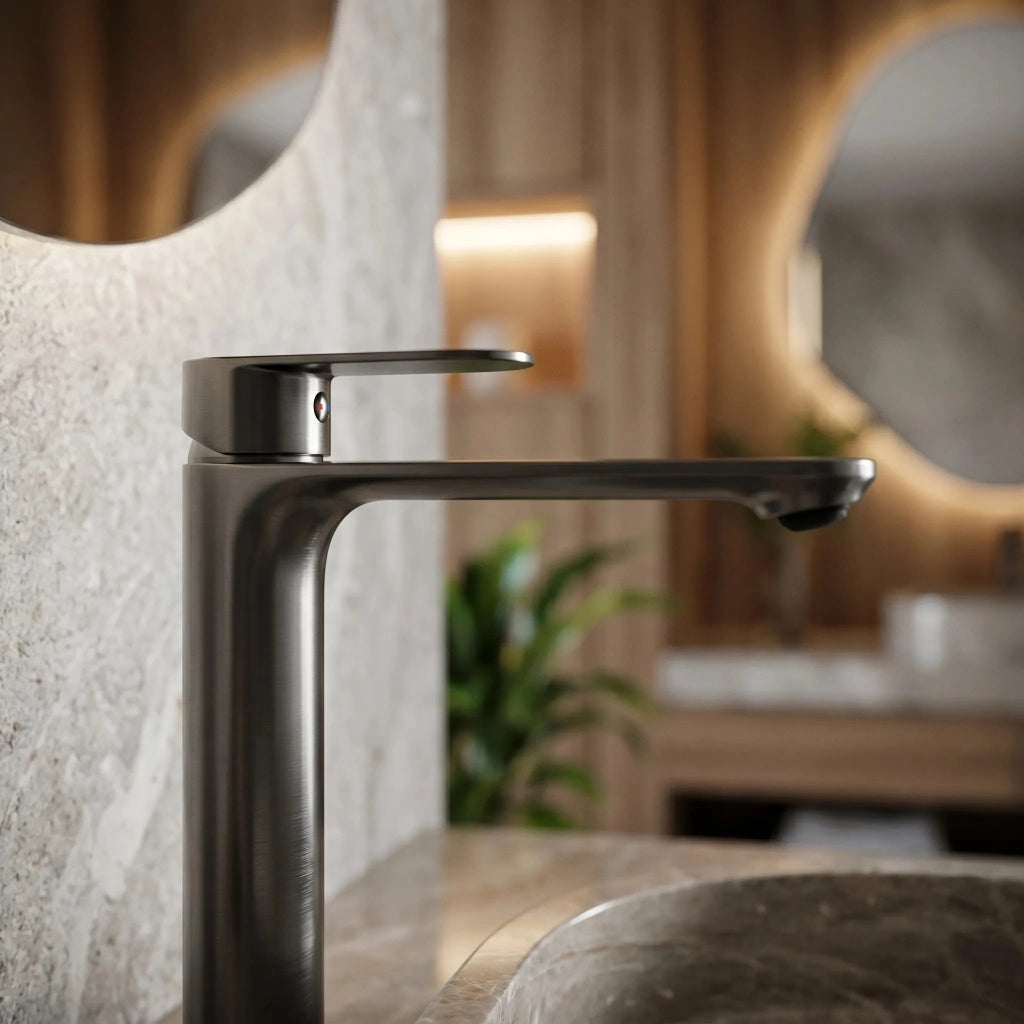 Rubinetto Da Lavabo Rea Drop Titan High