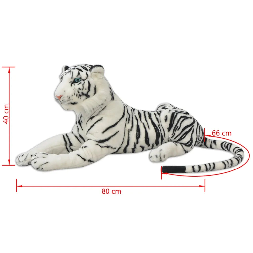 Giocattolo in Peluche Tigre Bianca XXL CFW7644884