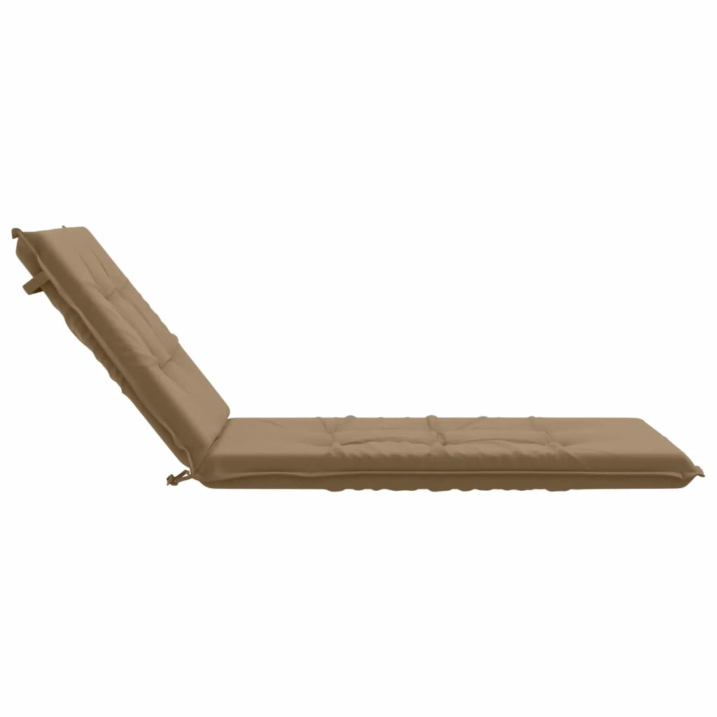 Cuscino per Lettino GEMERT 100% Poliestere Tortora 947424