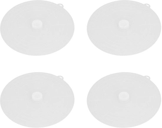 Deksel in Silicone 23 cm - Resistente al Calore - Riciclabile - Stivellabile - Versatile - Utensile di Cucina Pratico - Copertura di Ricovero