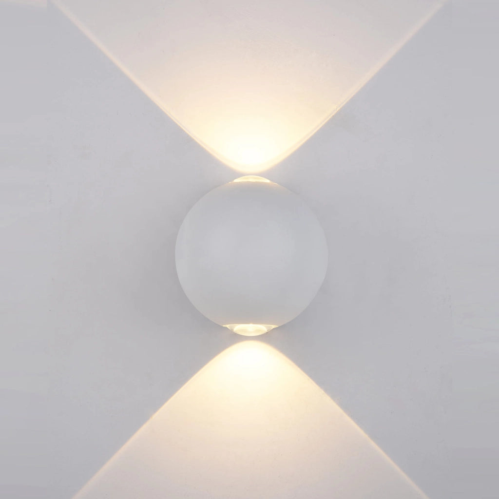 Italux Carsoli applique esterno LED 4W 3000K bianco