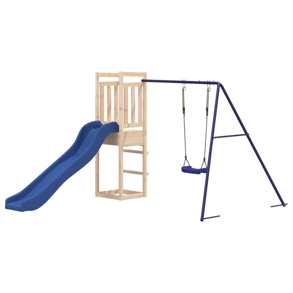 Set da Gioco da Esterno in Legno di Pino Impregnato CFW2345135