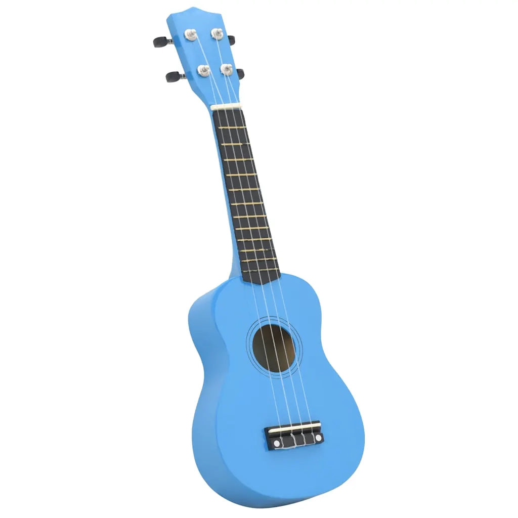 Set Ukulele Soprano con Borsa per Bambini Blu Baby 23" CFW3638356