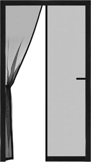 Rete da finestra magnetico per porte - Rete d'insetti senza fori, ideale per balcone e terrazzo (100 x 220 cm)