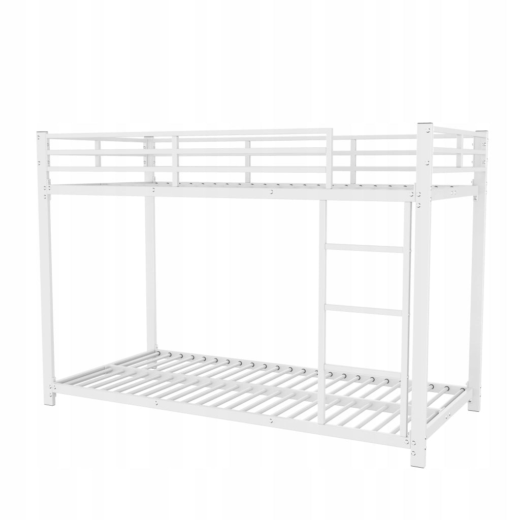 Letto a castello 90x200 bianco classico senza materasso - Xylo
