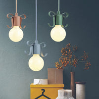 Lampada Da Soffitto Pensile Singola Narni Verde