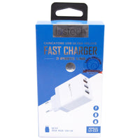 caricatore quick charger 3.0 da 3 usb cod:ferx.62414