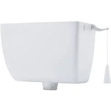 Cassetta wc alfa bianca completa , senza coperchio cod.1041 cr104
