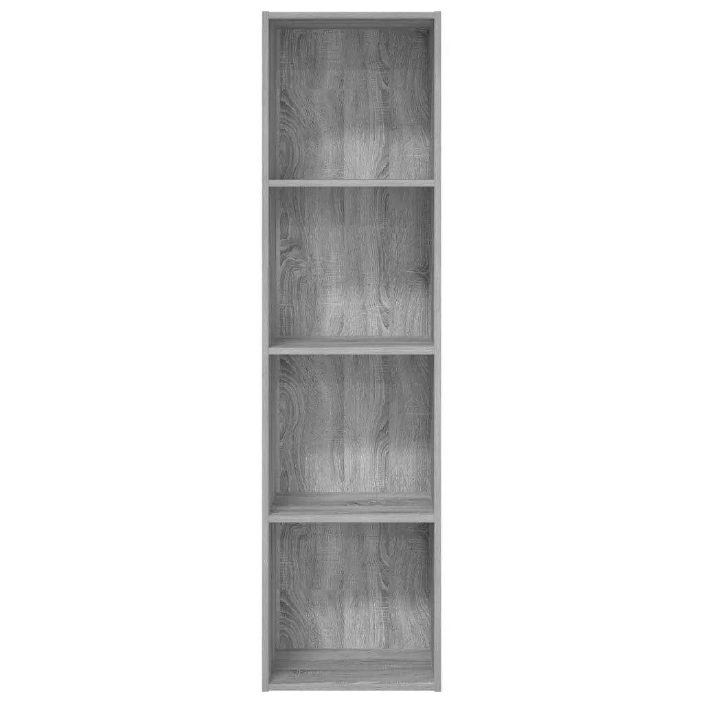Libreria Grigio Sonoma 40x30x152 cm in Legno Multistrato 857881