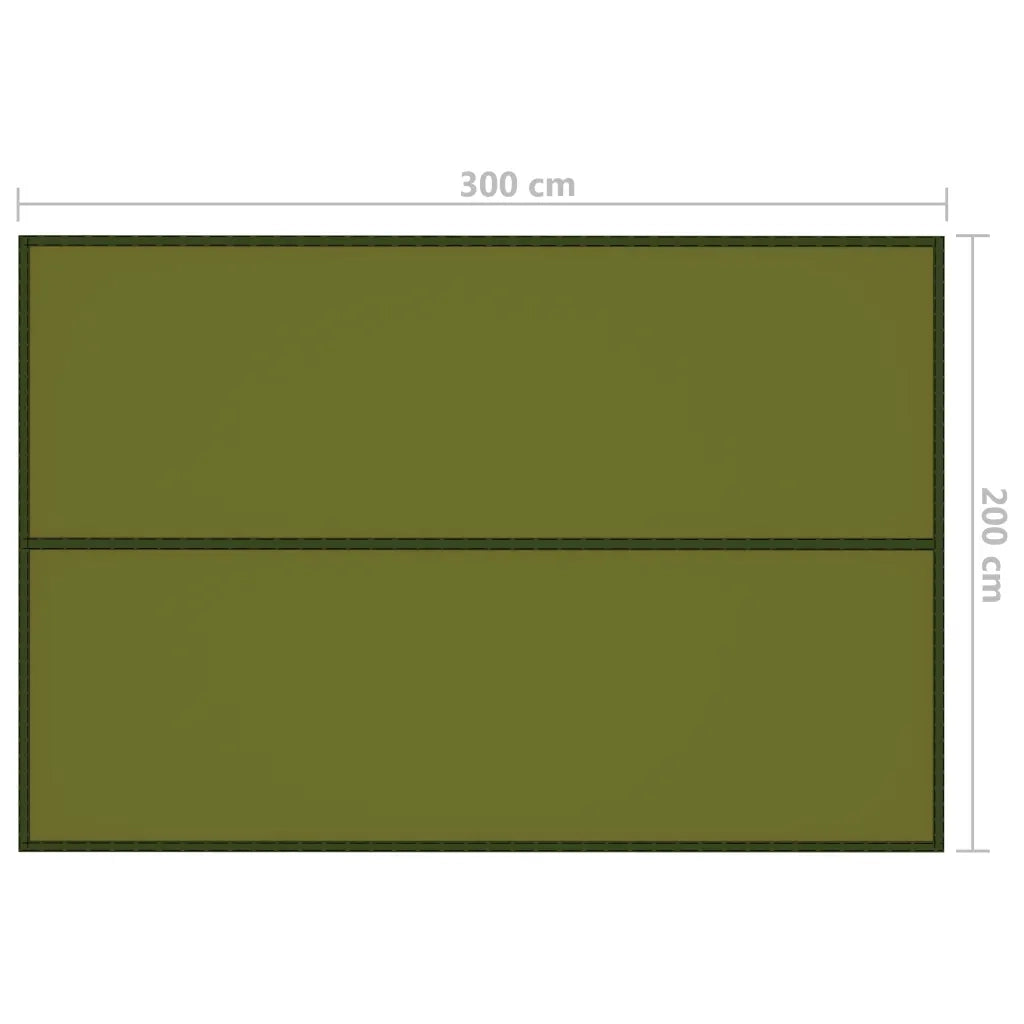 Telone per Esterni 3x2 m Verde 759173