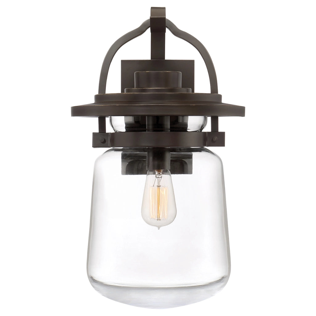Applique esterno Lasalle bronzo E27 60W IP44 Quintiesse