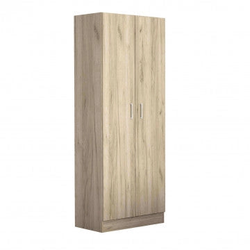 Armadio Leopold Bianco: Legno di Qualità, cm 80x52x180
