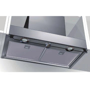 Cappa sotto pensile potenza aspirante 550 m3/h inox Keller 90 Samet