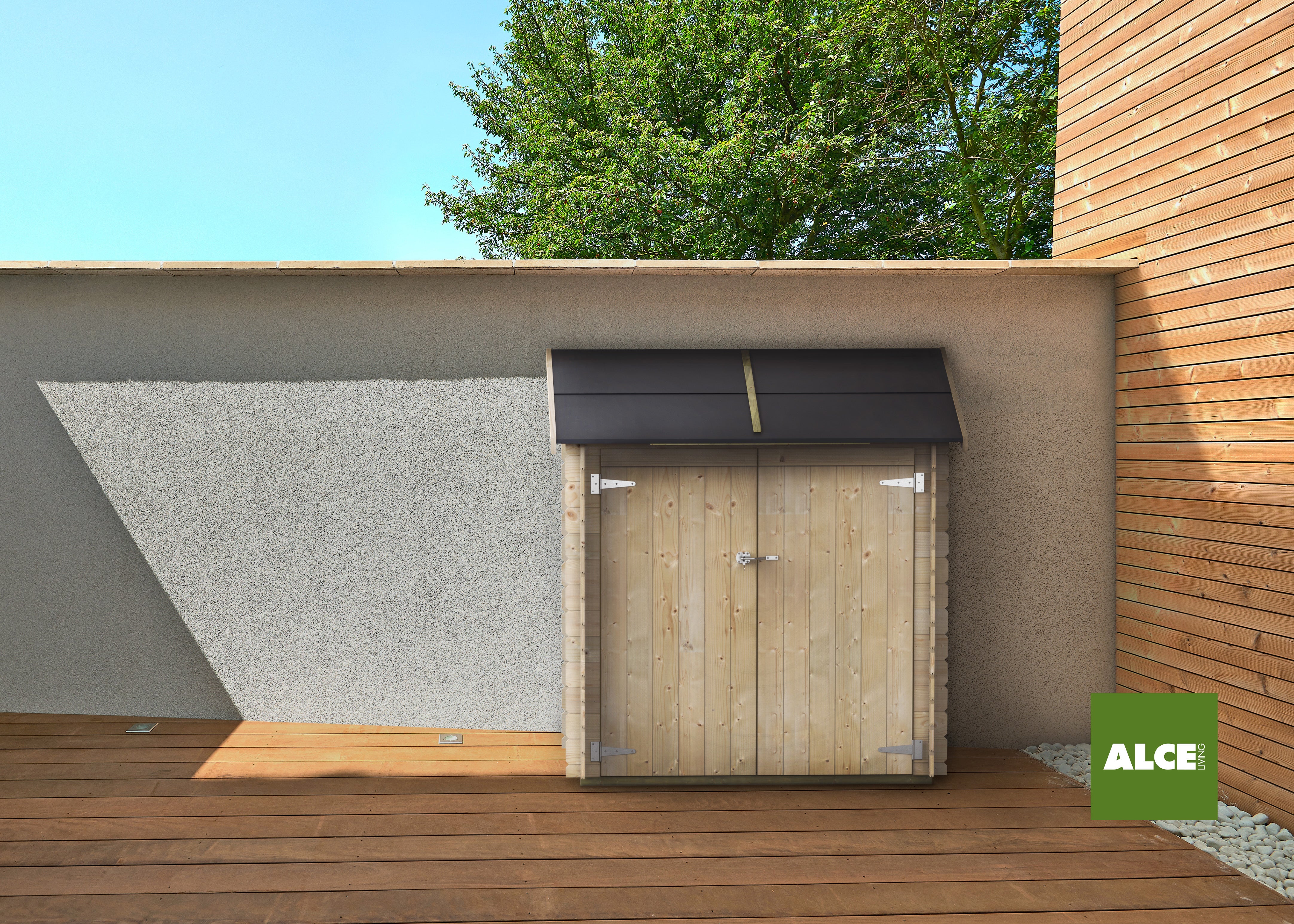 Casetta Bh16 Ambrogio Addossata 155X85 Cm Pdc Pefc