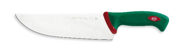 SANELLI L.VERDE COLTELLO MACELLAIO AFFETTARE CM.24