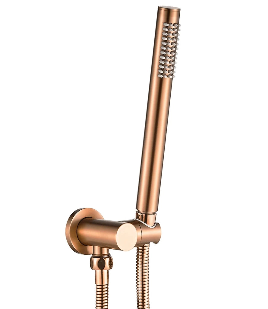 Set Doccia Da Incasso Rea Lungo Copper Brush + Box