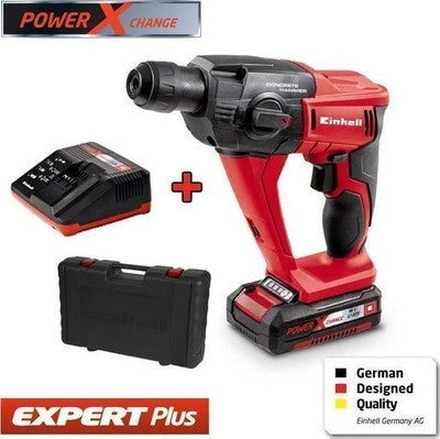 MARTELLO TASSELLATORE A BATTERIA 3 FUNZIONI TE-HD 18 Li ELETTROUTENSILI