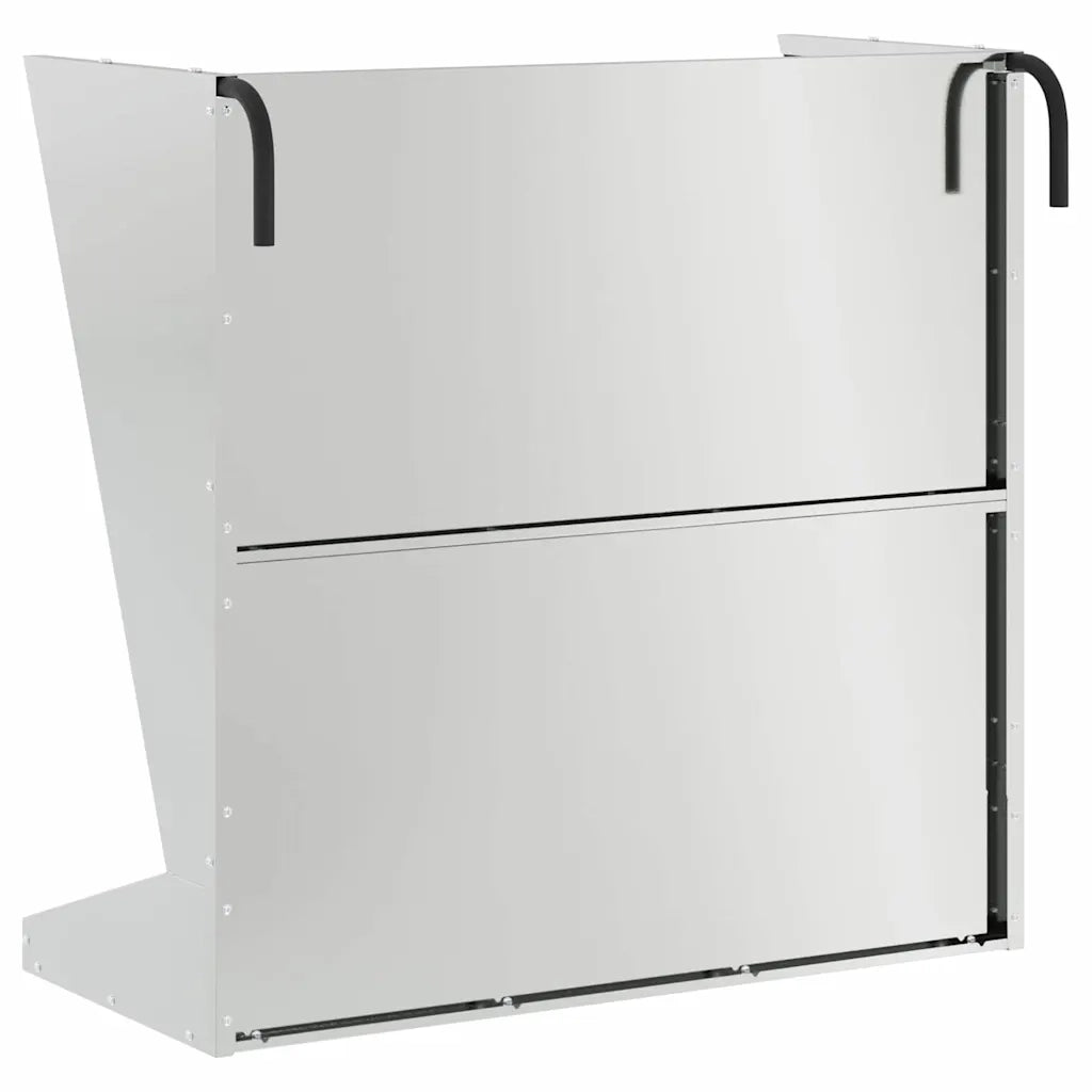 Nutriente per Fieno Argento 71 x 33 x 70 cm Acciaio zincato CFW1180464