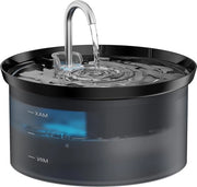 Pompa d'acqua per animali, filtro attivo a carbone, capacità 2,5 l