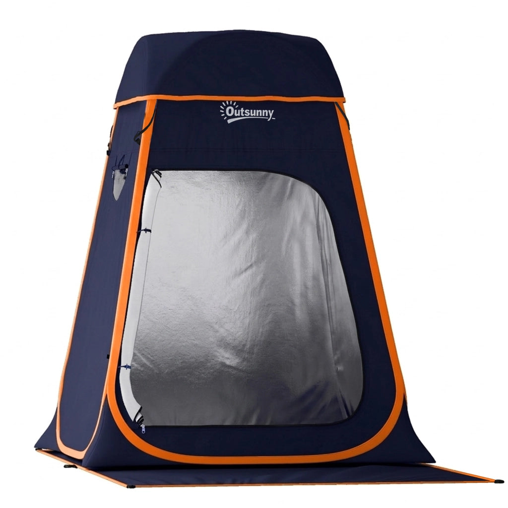 Tenda da campeggio pieghevole pop-up impermeabile con sacchetto ¨C zephmum ¨C blu scuro