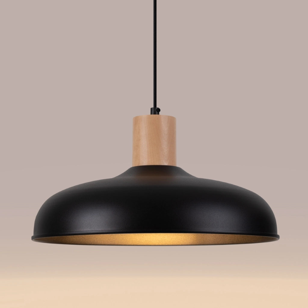 Lampada a sospensione INDY nero