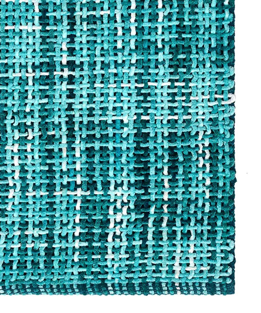 Tappeto bagno CRAZY TIFFANY cm.50x80 in micorfibra misto cotone, morbido antiscivolo lavabile in lavatrice, tappetino lavello sanitari