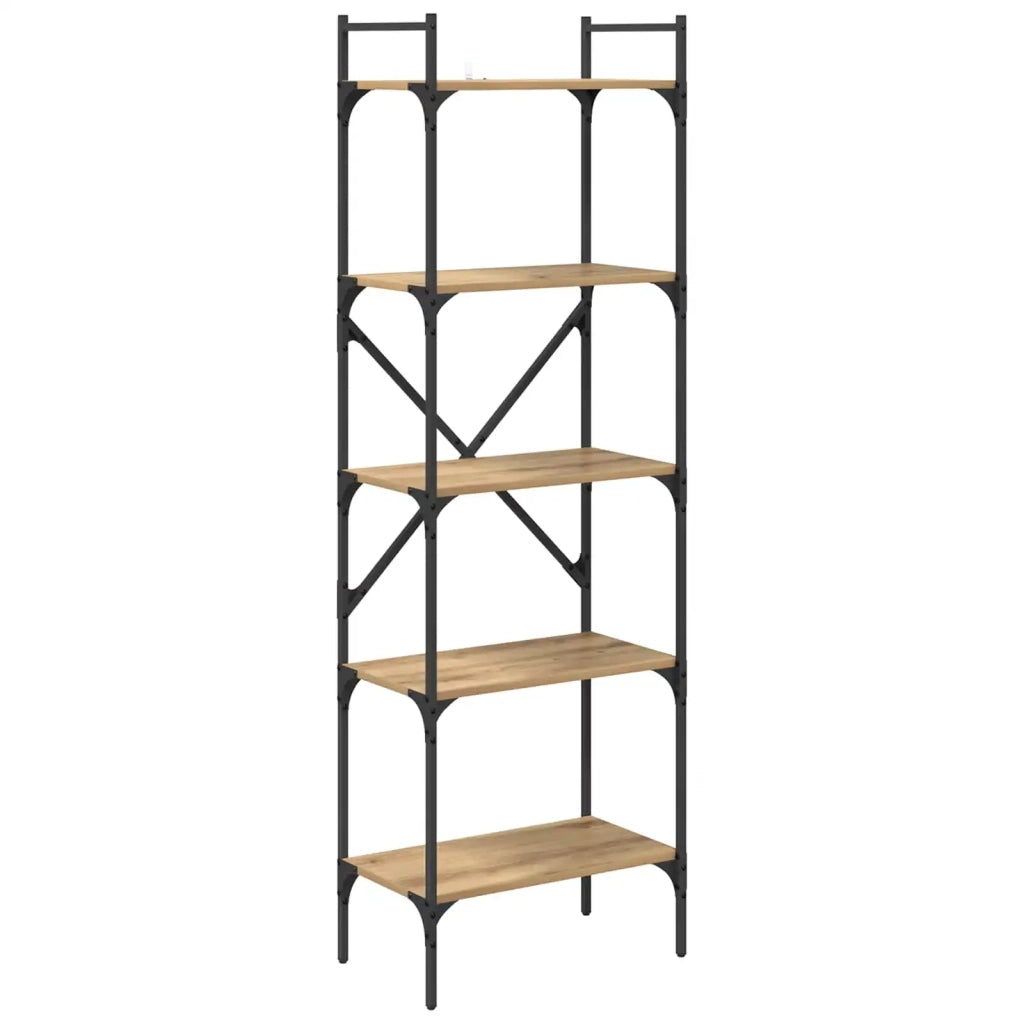 Libreria Rovere artigianale 56 x 32 x 174 cm Legno multistrato 882147