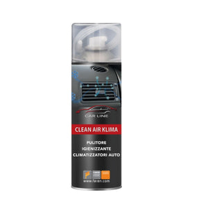 CLEAN AIR KLIMA pulitore igienizzante auto pulizia igiene da batteri per clima auto 400 ml