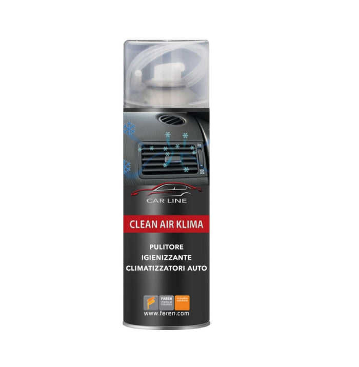 CLEAN AIR KLIMA pulitore igienizzante auto pulizia igiene da batteri per clima auto 400 ml