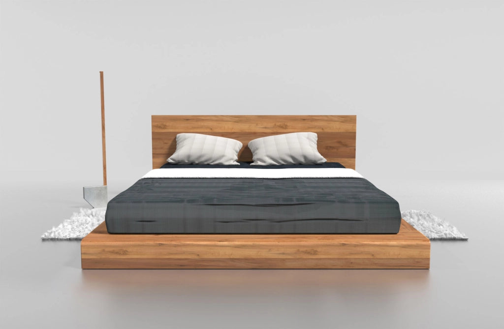 LETTO PAUL 160x200 ROVERE MASSELLO NATURALE