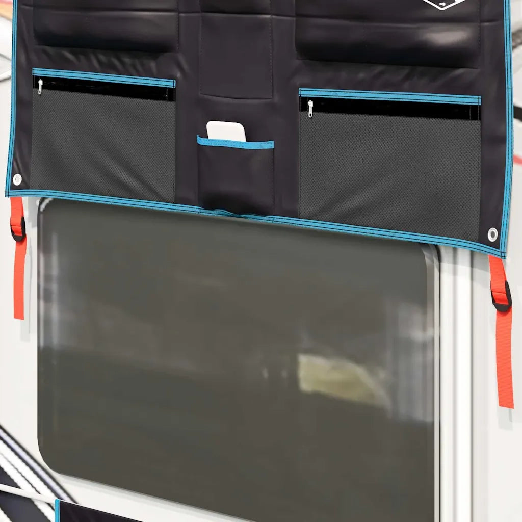 Sacchetto per Stoccaggio Nero e Blu 98 x 47 cm Oxford CFW4938732